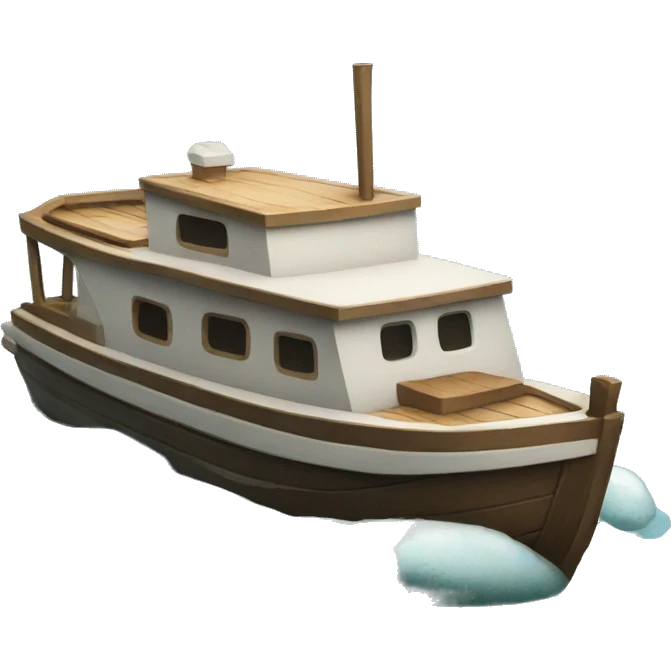 still boat emoji