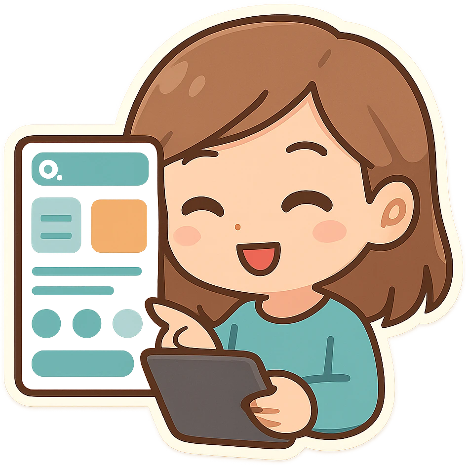 Modern, easy UI emoji