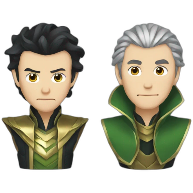 Mobius and Loki emoji