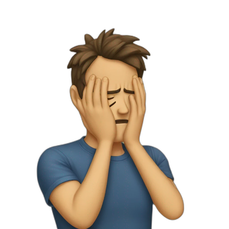 facepalm emoji