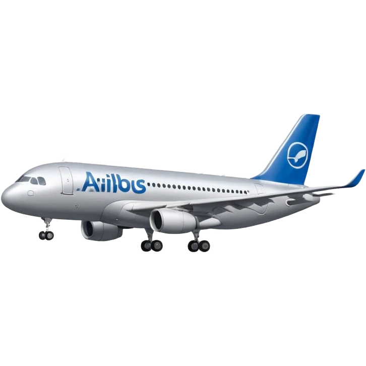 and now i want a Airbus A318 with no livery not even a airbus text and the tail logo but just a plane emoji