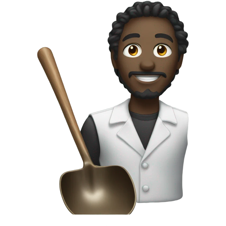 Scoop with MJ in it emoji