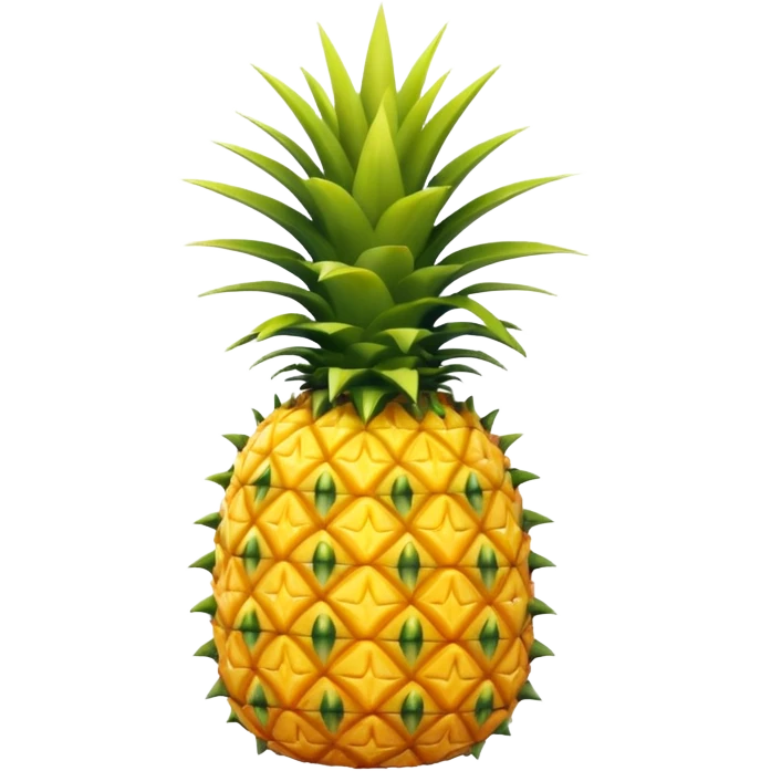 Upside down pineapple emoji