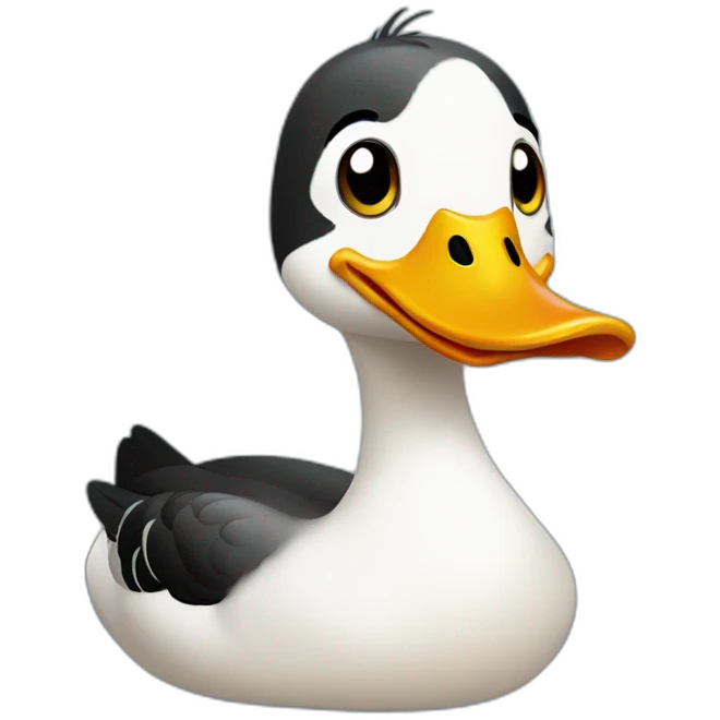 smiling duck emoji