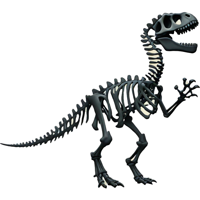 dinosaur skeleton emoji