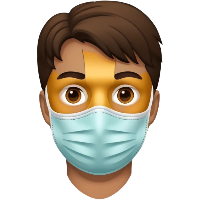 Man with a mask emoji