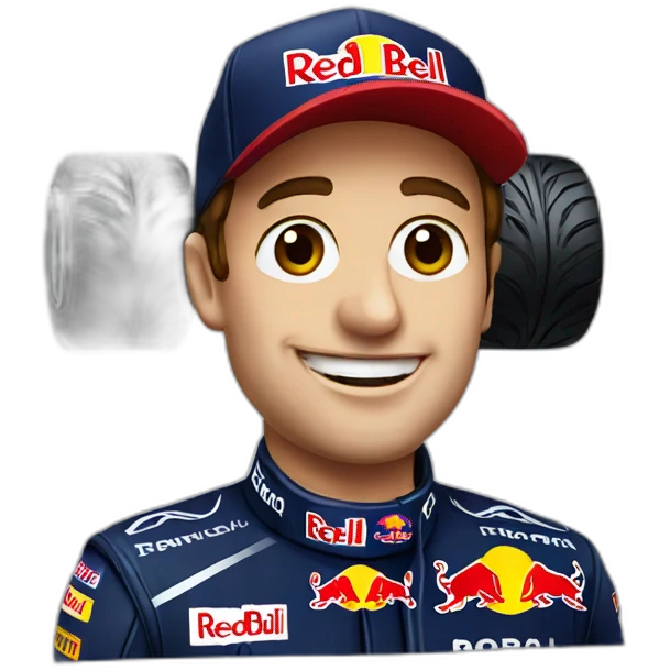 Redbull F1 Car emoji