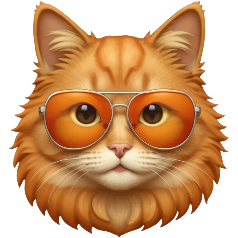 Cat wearing sunglasses emoji