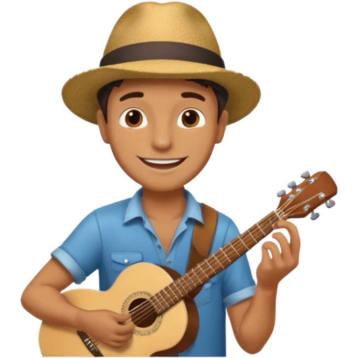 Street Music Performer man  emoji