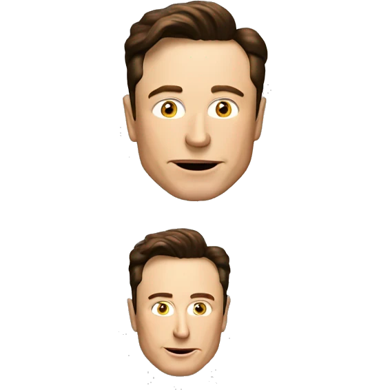 generate an emoji of elon musk face emoji