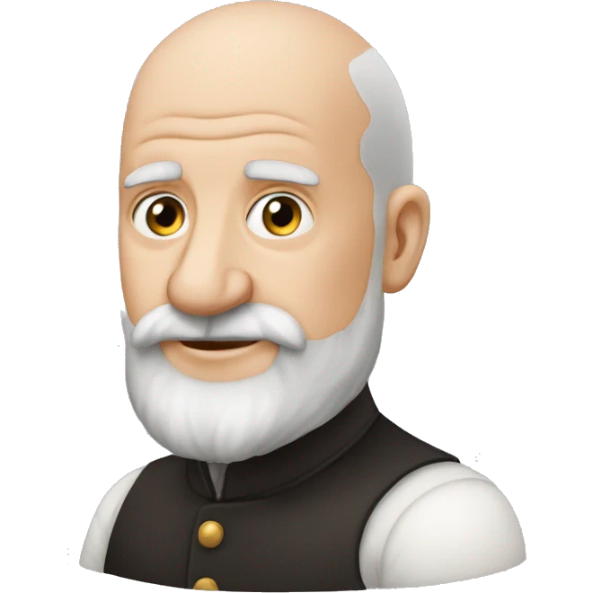 Friedrich Burgmüller componist only half bald and beard emoji