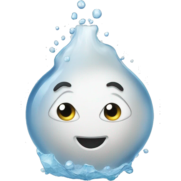 Salt with water emoji