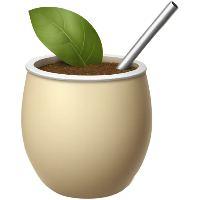 Yerba mate beige🧉 emoji