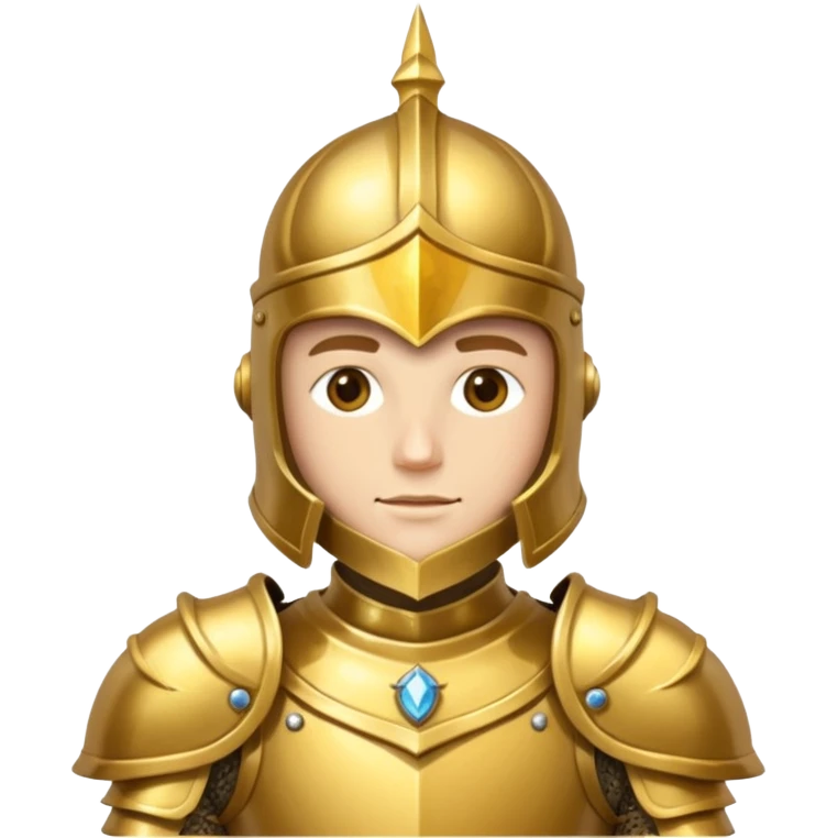 gold knight emoji