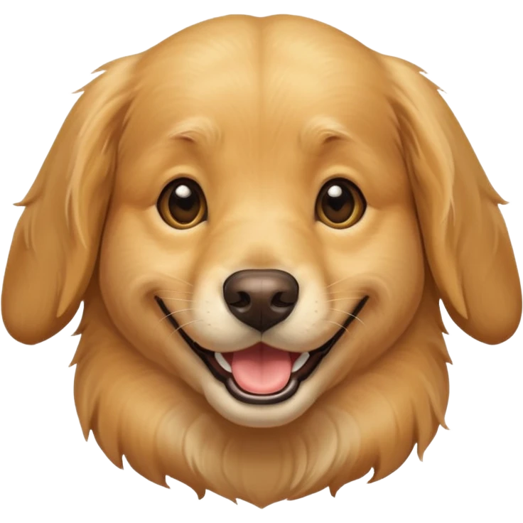 Funny dog emoji