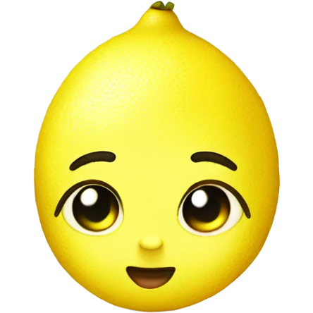 Baby lemon  emoji