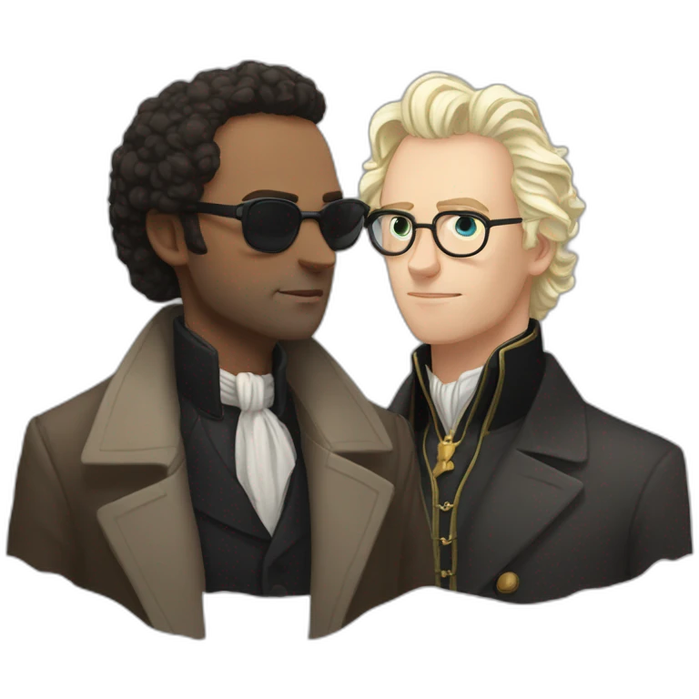 crowley and aziraphale emoji