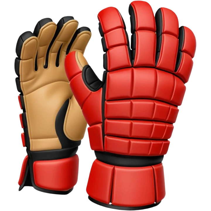 gloves para ice hockey emoji