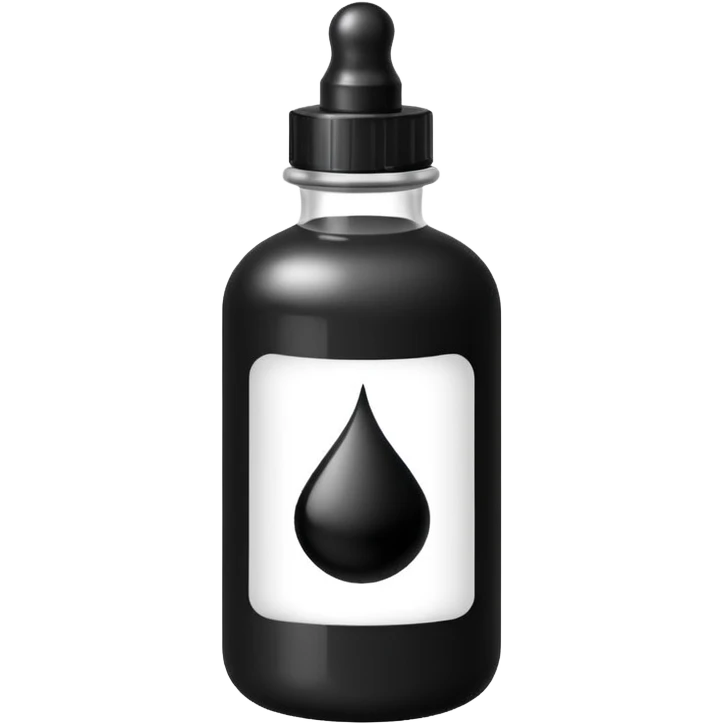 black tattoo ink  emoji