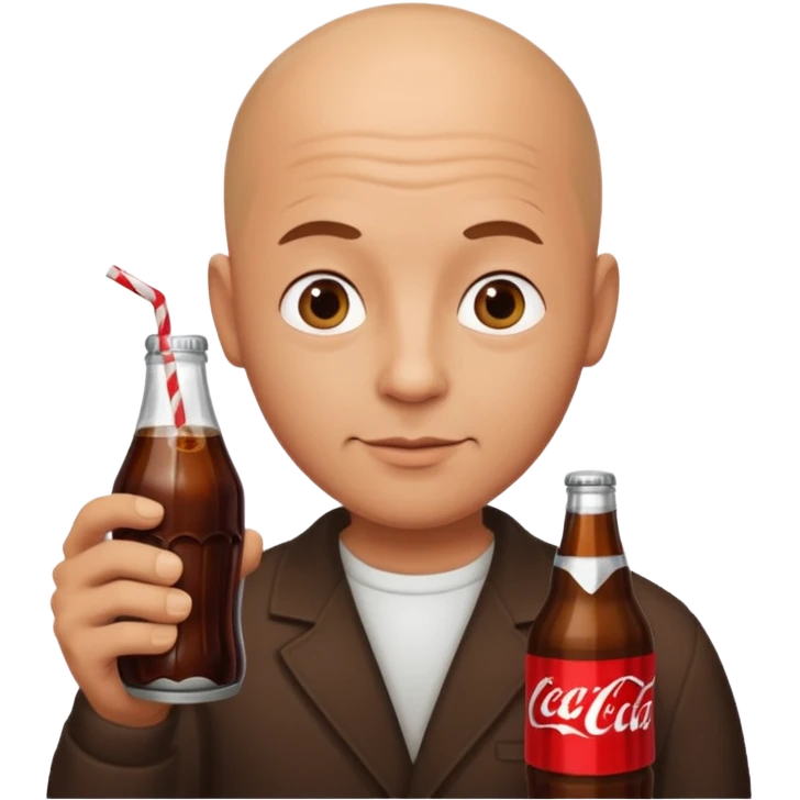fenix but bald and with a cola emoji
