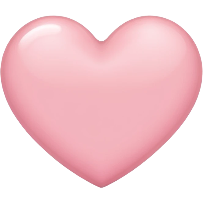 light pink heart emoji emoji