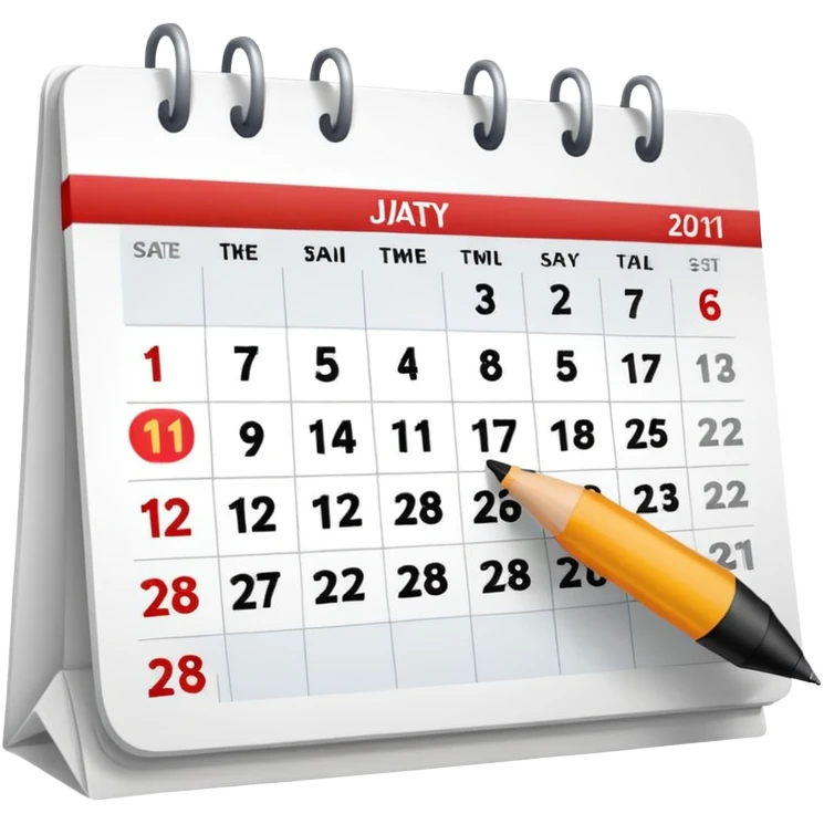 นัดหมาย emoji