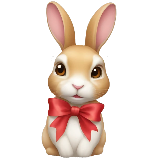 Rabbit+ribbon  emoji