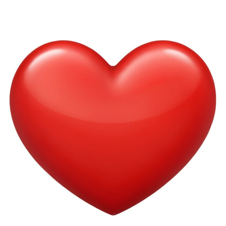 red heart emoji