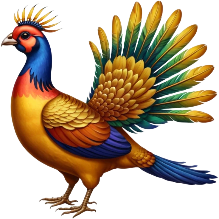 golden pheasant emoji