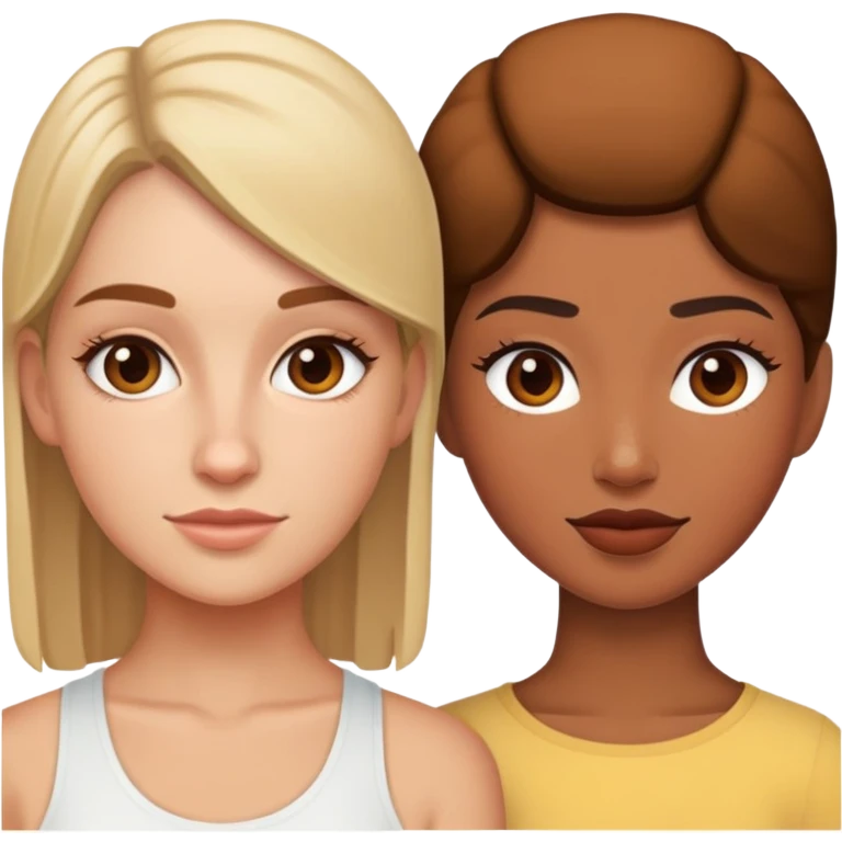 Ellie Williams and Dina  emoji