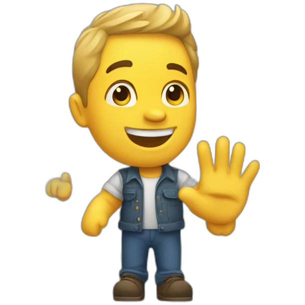 developer giving himself a high five emoji