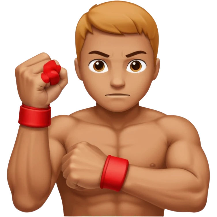 Left and Right fist from the top Perspektive with the Arms crossed over at the wrists  emoji