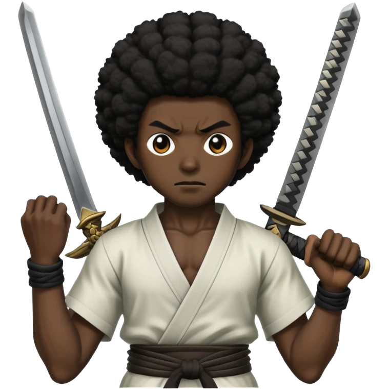 Afro Samurai emoji