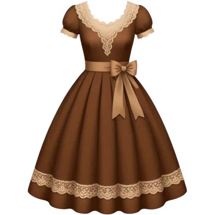 Brown romantic vintage aesthetic  emoji