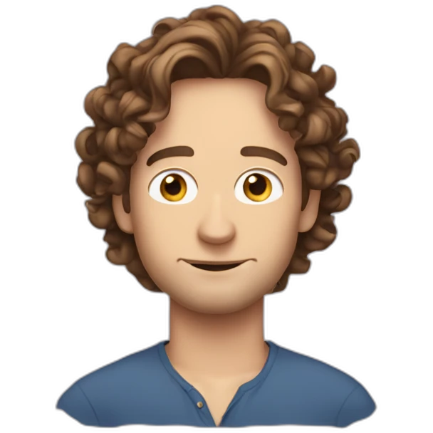 tobey maguire with curly hairs emoji