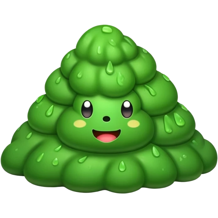 green poo emoji