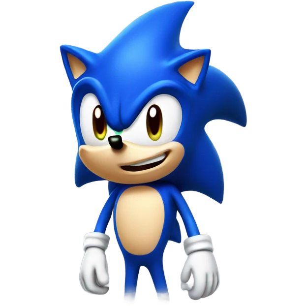 Sonic the hedgehog  emoji