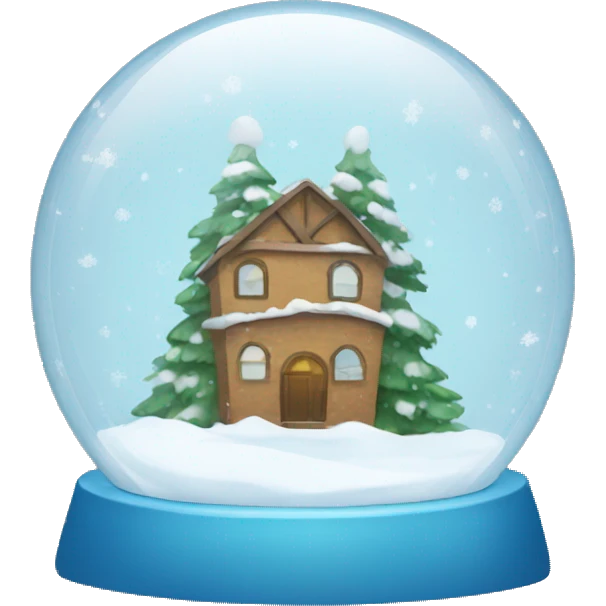 Snow globe  emoji