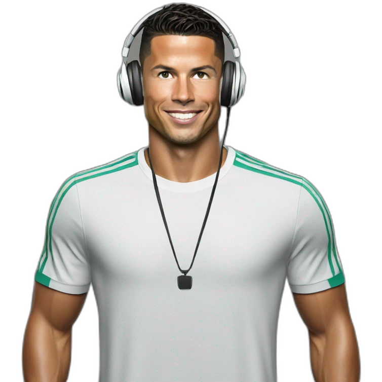 Ronaldo dj emoji