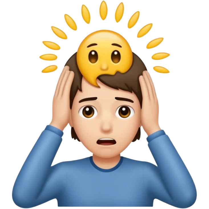 Shocked faint backwards with back of hand on forehead emoji