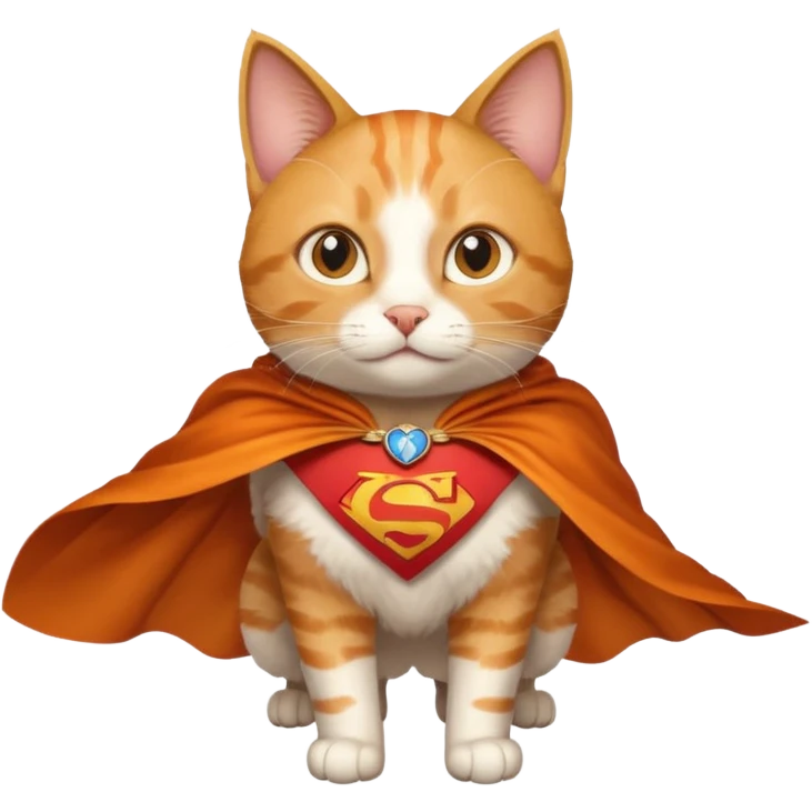 Super cat emoji