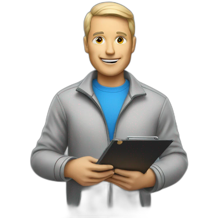 coach with clipboard emoji