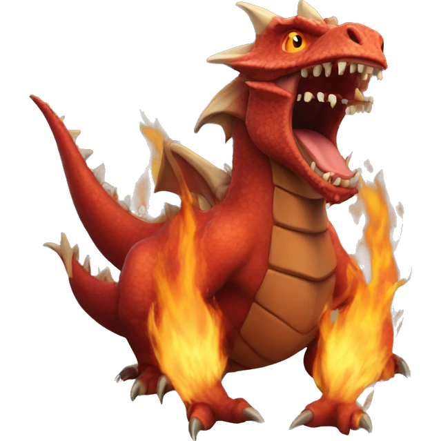 Dracaufeu emoji