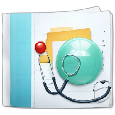 medical report emoji