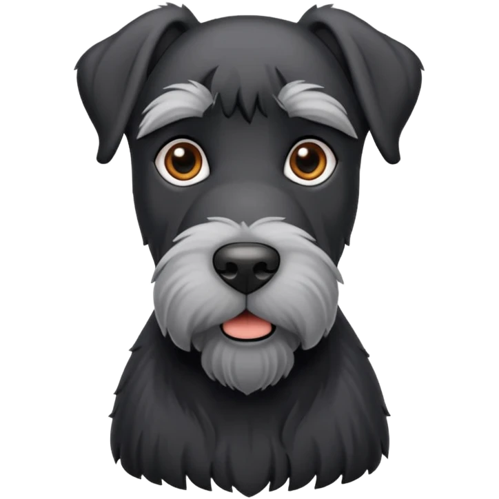 Giant schnauzer emoji