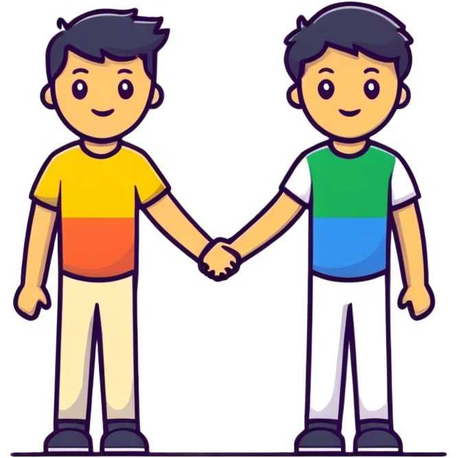 LGBTQ couple holding hands emoji
