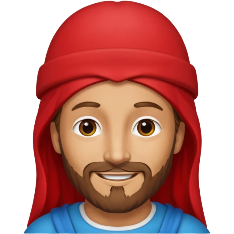 Jesus in a maga hat emoji