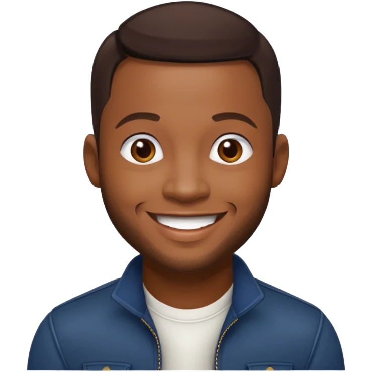 Marcus "Pleasure P" Cooper with dark brown hair emoji