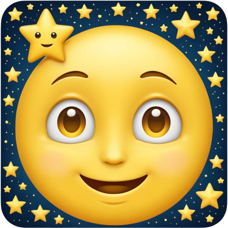 happy face space emoji