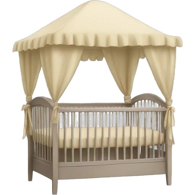 Crib canopy emoji